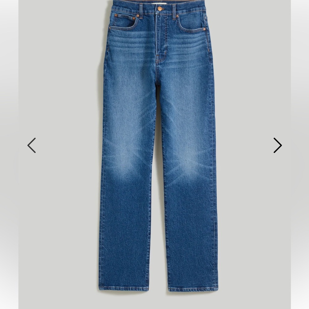 Madewell 90s Straight Jean // 26